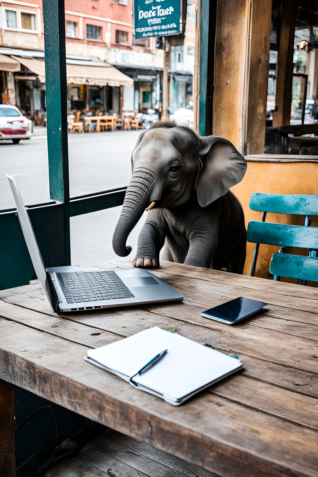 Elephant is working